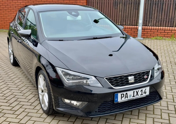 Seat Leon cena 47900 przebieg: 170000, rok produkcji 2014 z Warszawa małe 436